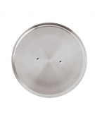 Coperchio in acciaio inossidabile cromato per pentole o casseruole - Ø cm 24