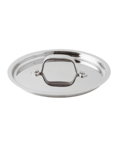 Coperchio in acciaio inossidabile cromato per pentole o casseruole - Ø cm 28
