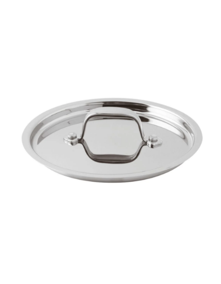 Coperchio in acciaio inossidabile cromato per pentole o casseruole - Ø cm 28