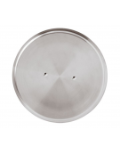 Coperchio in acciaio inox con rivestimento esterno colorato in rame lucido - Diametro Ø cm 10