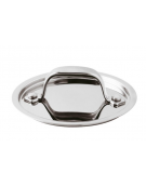 Coperchio in acciaio inox con rivestimento esterno lucido - Diametro Ø cm 10