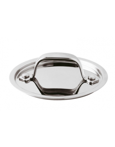 Coperchio in acciaio inox con rivestimento esterno lucido - Diametro Ø cm 10