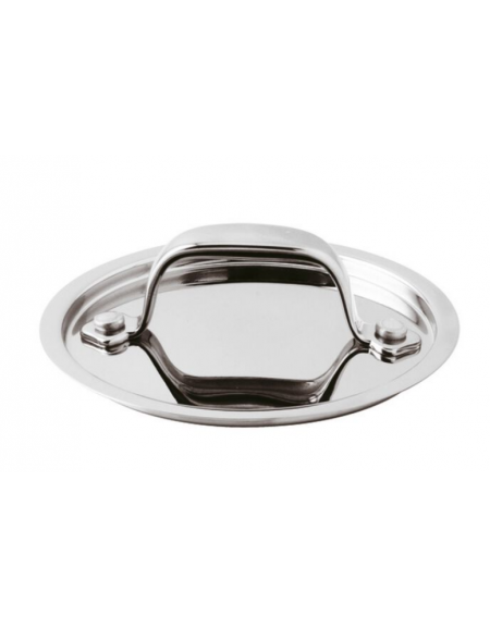 Coperchio in acciaio inox con rivestimento esterno lucido - Diametro Ø cm 10