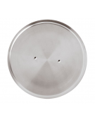 Coperchio in acciaio inox con rivestimento esterno lucido - Diametro Ø cm 10