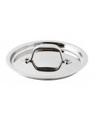 Coperchio in acciaio inox con rivestimento esterno lucido - Diametro Ø cm 12