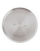 Coperchio in acciaio inox con rivestimento esterno lucido - Diametro Ø cm 12