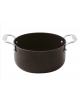 Casseruola alta Monoporzione per servizio a tavola in alluminio, con rivestimento antiaderente - lt. 1,4 - Ø cm 16 - h cm 7,5
