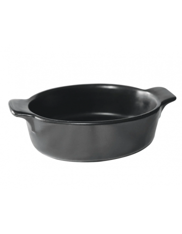 Casseruola ovale Monoporzione per servizio a tavola in ceramica stoneware - dimensioni cm 13x8,2x3,9h