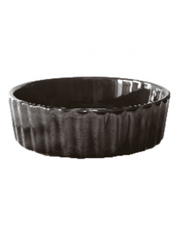 Stampo tortiera Monoporzione per servizio a tavola in ceramica stoneware - Diametro Ø cm 11, altezza cm 3,9