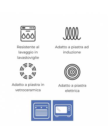 Stampo tortiera Monoporzione per servizio a tavola in ceramica stoneware - Diametro Ø cm 11, altezza cm 3,9