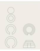 GIOCO MORBIDO IGLU' - DIAMETRO CM. 120 - ALTEZZA CM 82 - CONFORME AI CAM