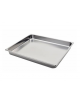 Bacinella contenitore GN 2/1 in acciaio inox - capacità lt. 19 - mm 650x530x65h