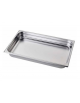 Bacinella contenitore GN 1/1 in acciaio inox - capacità lt. 9 - mm 530x325x65h