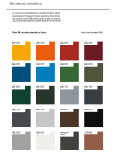 Cestino portarifiuti da tassellare a forma quadrata in acciaio zincato e verniciato con spegnisigarette - cm 35x43x100,4h