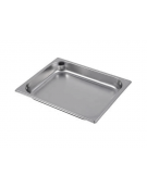 Bacinella contenitore GN 1/2 in acciaio inox - mm 325x265x40h