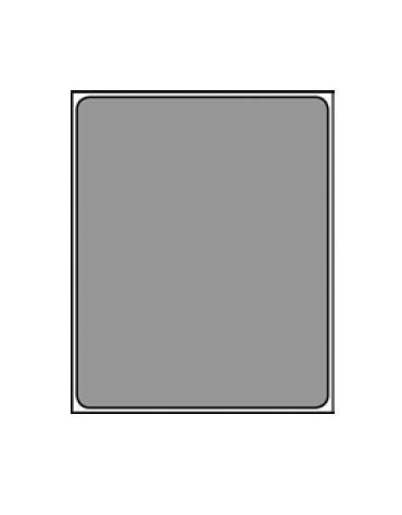 Bacinella contenitore GN 2/1 in acciaio inox con fondo e lati forati - mm 650x530x100h