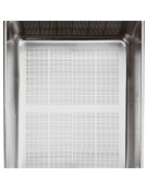 Bacinella contenitore GN 1/1 in acciaio inox con fondo forato - mm 530x325x20h