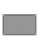 Bacinella contenitore GN 1/1 in acciaio inox con maniglie snodate, fondo e lati forati - mm 530x325x100h