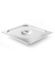 Coperchio in acciaio inox per bacinelle GN 2/3 - mm 353x320