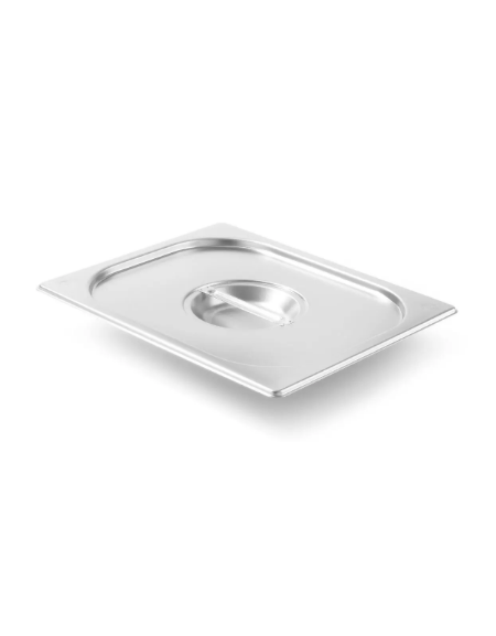 Coperchio in acciaio inox per bacinelle GN 1/2 - mm 325x265