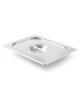 Coperchio in acciaio inox per bacinelle GN 1/2 - mm 325x265
