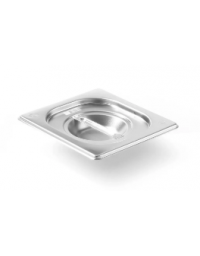 Coperchio in acciaio inox per bacinelle GN 1/3 con guarnizione in silicone