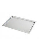 Teglia GN 2/1 in acciaio inox - mm 650x530x20h