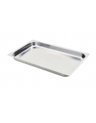 Teglia GN 1/1 in acciaio inox - mm 530x325x40h