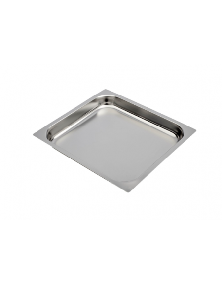 Teglia GN 2/3 in acciaio inox - mm 353x320x40h