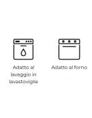 Teglia GN 1/2 in acciaio inox - mm 325x265x40h