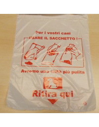 Ricarica sacchetti da 100 pz - quantit&agrave; minima 3000 pz - per cod. DN35649 - DN35650 - DN35086