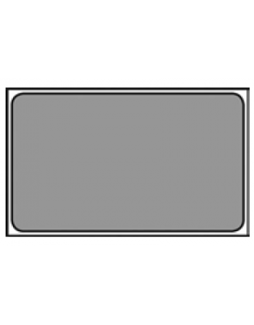 Teglia GN 1/1 in acciaio inox con rivestimento antiaderente - mm 530x325x65h