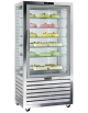 Vetrina esposizione singola pasticceria/gelateria ventilata no-frost +5° -20° C - cm.90x62x186h