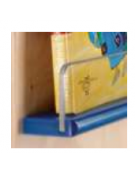 ESPOSITORE LIBRERIA A MURO - cm 50x84h - CONFORME AI CAM