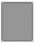 Bacinella contenitore GN 2/1 in policarbonato - capacità lt. 42 - mm 650x530x150h