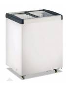 Frigo/Congelatore statico a pozzo vetro piatto scorrevole - Temperatura 0°C/+10°C oppure -18°C/0°C-cm 83,4x65,3x90h