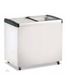 Frigo/Congelatore statico a pozzo vetro piatto scorrevole e luce interna-Temperatura 0°/+10°C oppure -18°/0°C-cm 103,4x65,3x90h