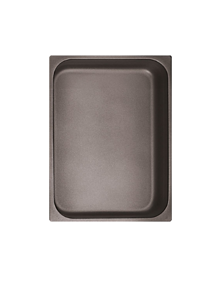 Teglia GN 1/2 in alluminio con rivestimento antiaderente - mm 325x265x40h