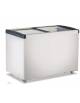 Frigo/Congelatore statico a pozzo vetro piatto scorrevole-Luce interna-Temperatura 0°C/+10°C oppure -18°C/0°C-cm 123,4x65,3x90h