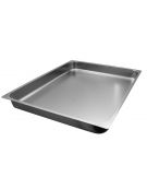 Teglia GN 2/1 in acciaio inox - mm 650x530x65h