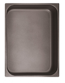Teglia GN 1/2 in acciaio inox con rivestimento antiaderente - mm 325x265x20h