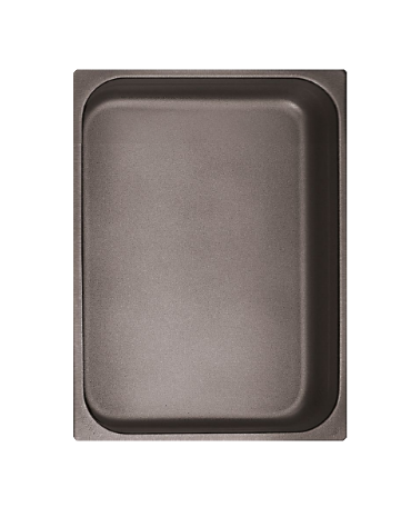 Teglia GN 1/2 in alluminio con rivestimento antiaderente - mm 325x265x20h