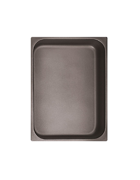 Teglia GN 1/2 in alluminio con rivestimento antiaderente - mm 325x265x65h