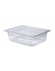 Bacinella contenitore GN 1/2 in policarbonato - capacità lt. 8,9 - mm 325x265x150h