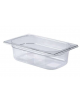 Bacinella contenitore GN 1/4 in policarbonato - capacità lt. 1,7 - mm 265x160x65h