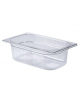 Bacinella contenitore GN 1/4 in policarbonato - capacità lt. 2,5 - mm 265x160x100h
