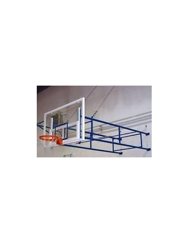 Impianto basket a parete fisso sbalzo cm.320