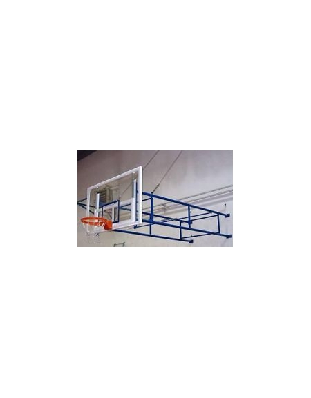 Impianto basket a parete fisso sbalzo cm.320