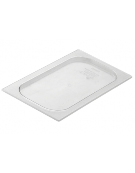 Coperchio per bacinelle GN 2/1 in policarbonato senza traversino - mm 650x530