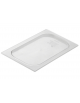Coperchio per bacinelle GN 2/1 in policarbonato senza traversino - mm 650x530